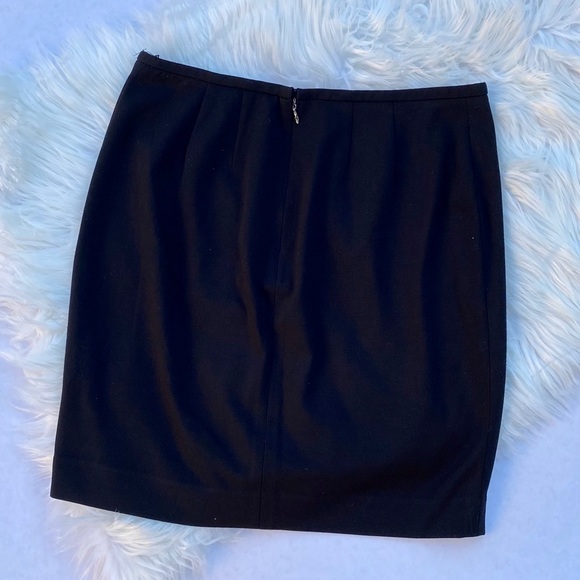 Calvin Klein pencil skirt with faux hip zippers - Picture 3 of 7